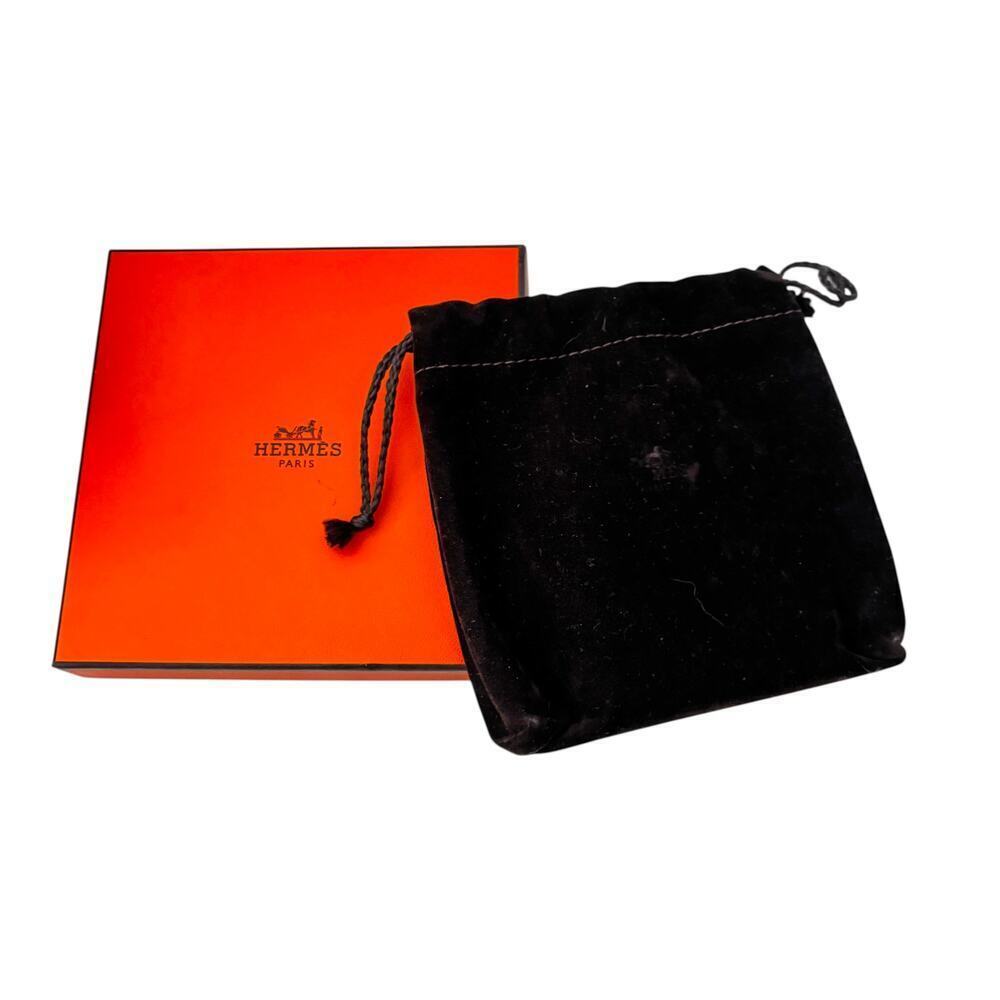 Hermès Dalva Buffalo Horn Lacquer Pendant Necklace with Box & Pouch - Picture 8 of 9